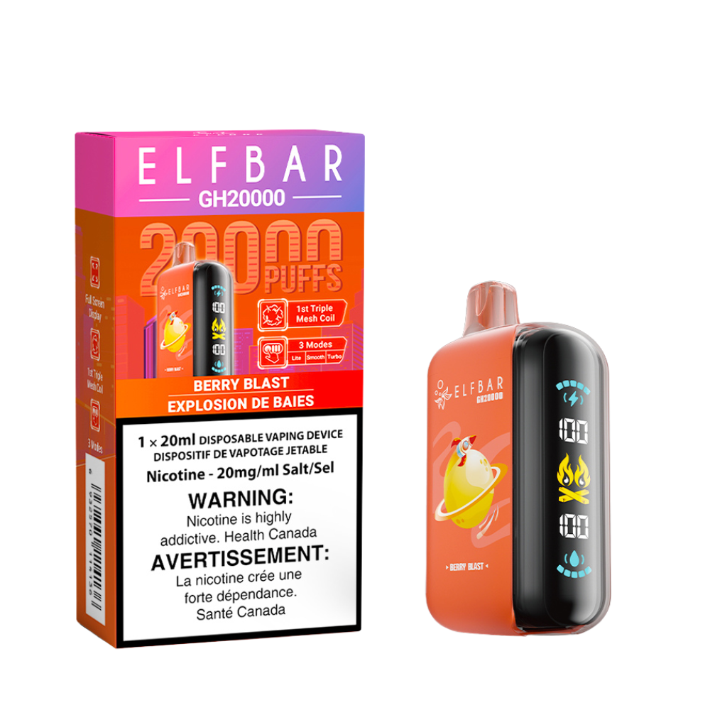 Elf Bar GH20k Berry Blast Disposable | The Vape Store Elf Bar GH20k Berry Blast Disposable | The Vape Store