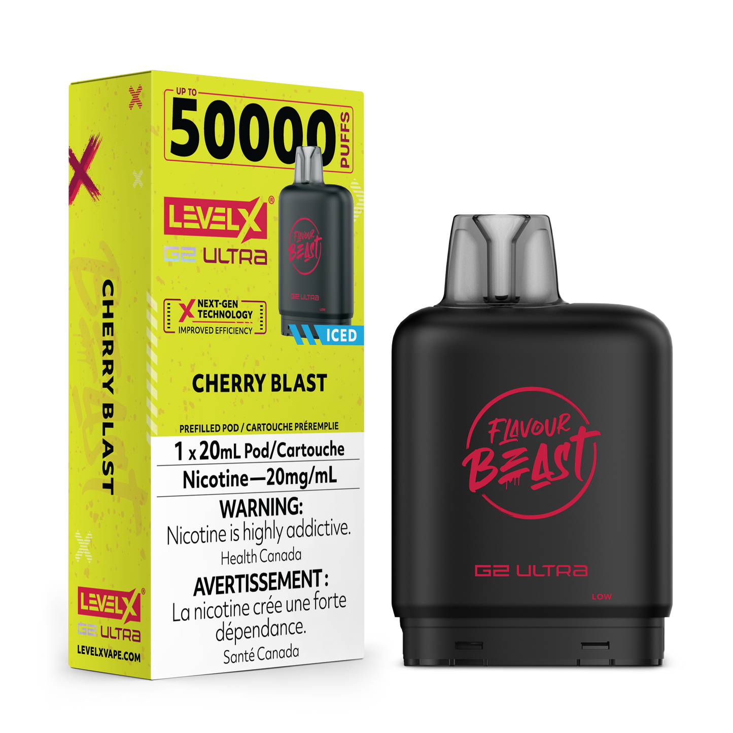Level X G2 Ultra - Flavour Beast - Cherry Blast