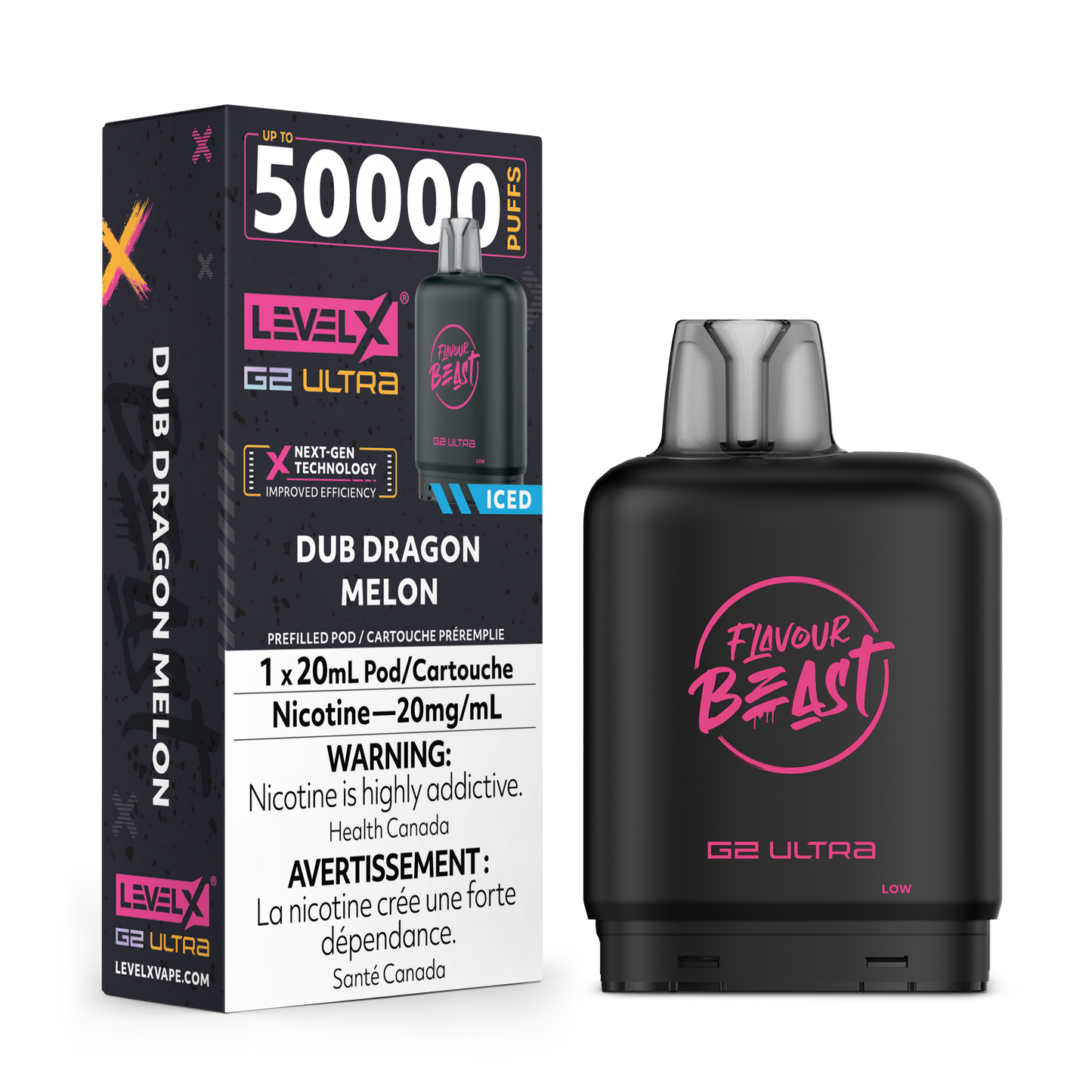 Level X G2 Ultra - Flavour Beast - Dub Dragon Melon