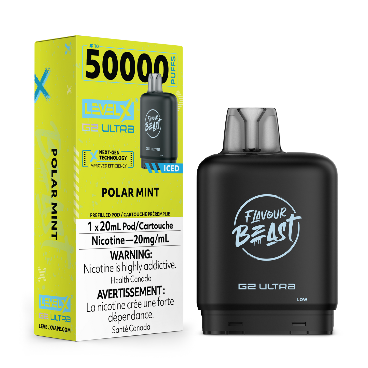 Level X G2 Ultra - Flavour Beast - Polar Mint