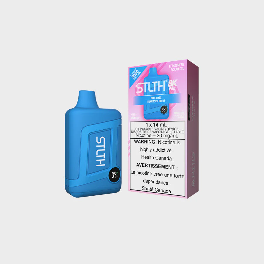 STLTH 8K PRO - Blue Razz - Ontario