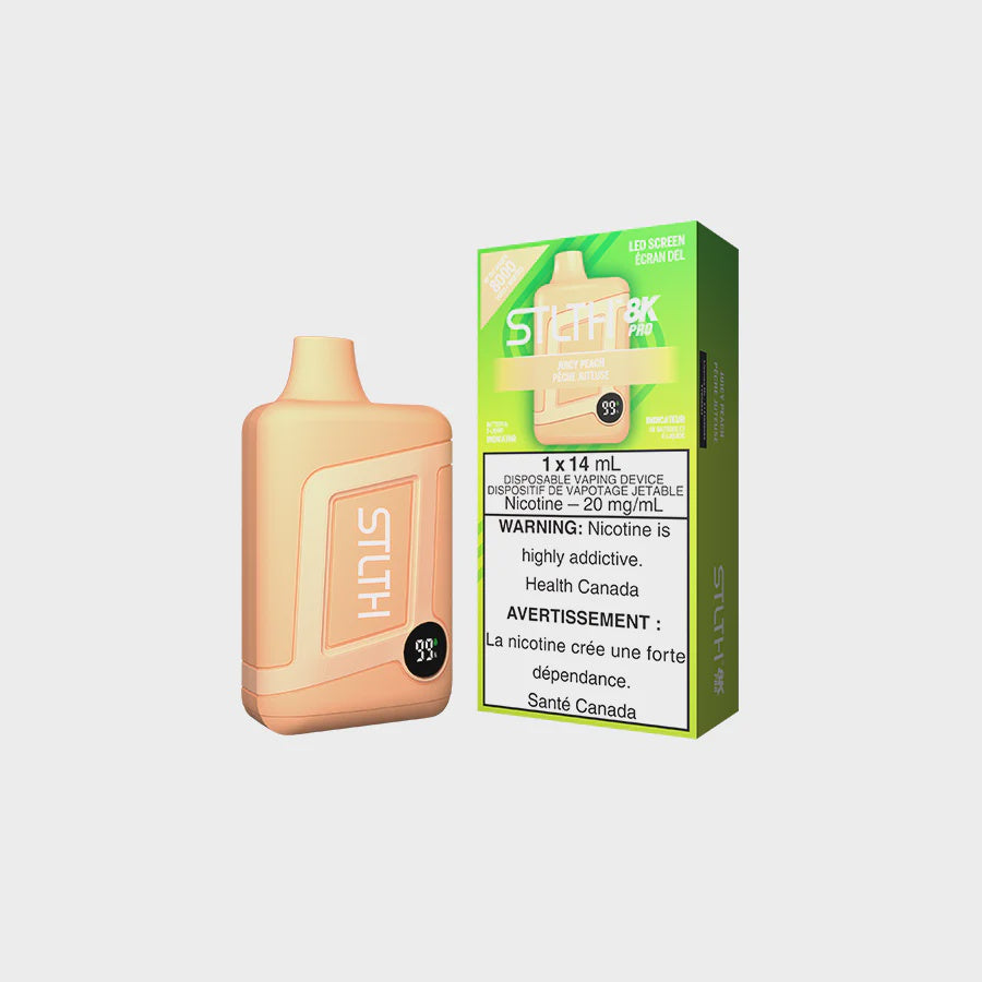 STLTH 8K PRO - Juicy Peach - Ontario