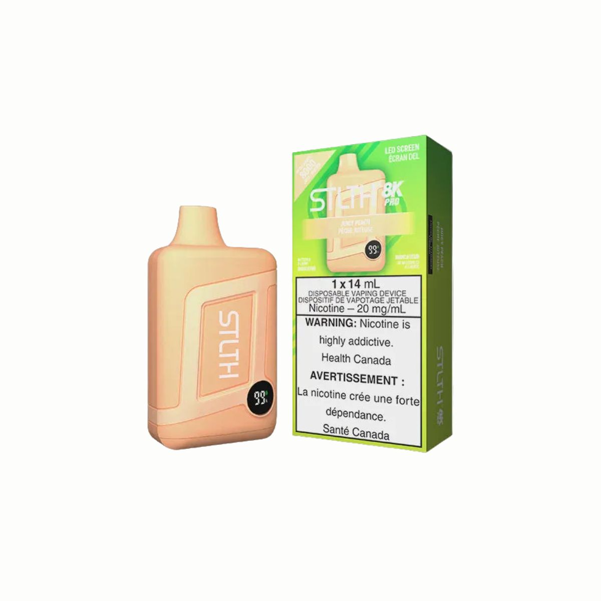STLTH 8K PRO Disposable - Juicy Peach