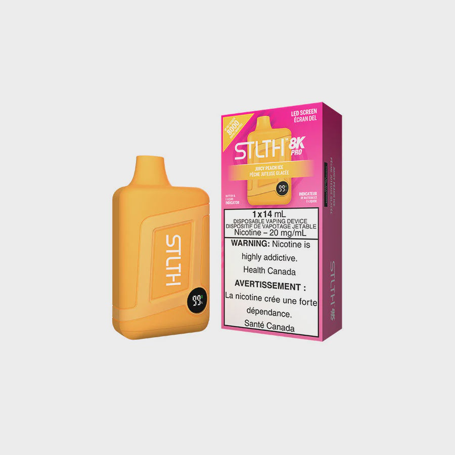 STLTH 8K PRO - Juicy Peach Ice - Ontario