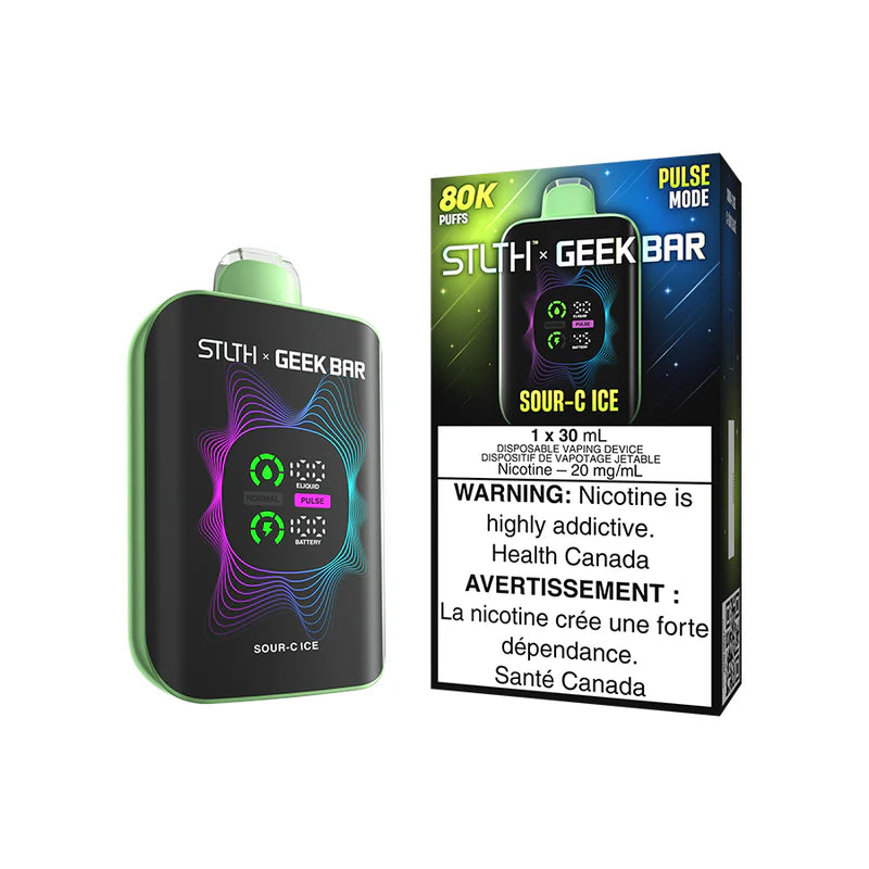 kick bar vape STLTH x Geekbar 80K Disposable