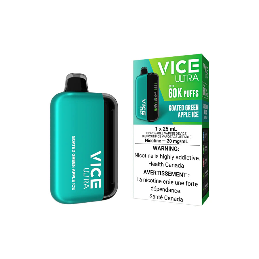 Vice Ultra - Goated Green Apple Ice The Vape Store Vice Ultra - Goated Green Apple Ice The Vape Store