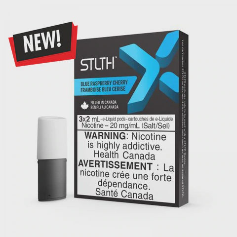 STLTH X - Blue Raspberry Cherry Pods - Ontario