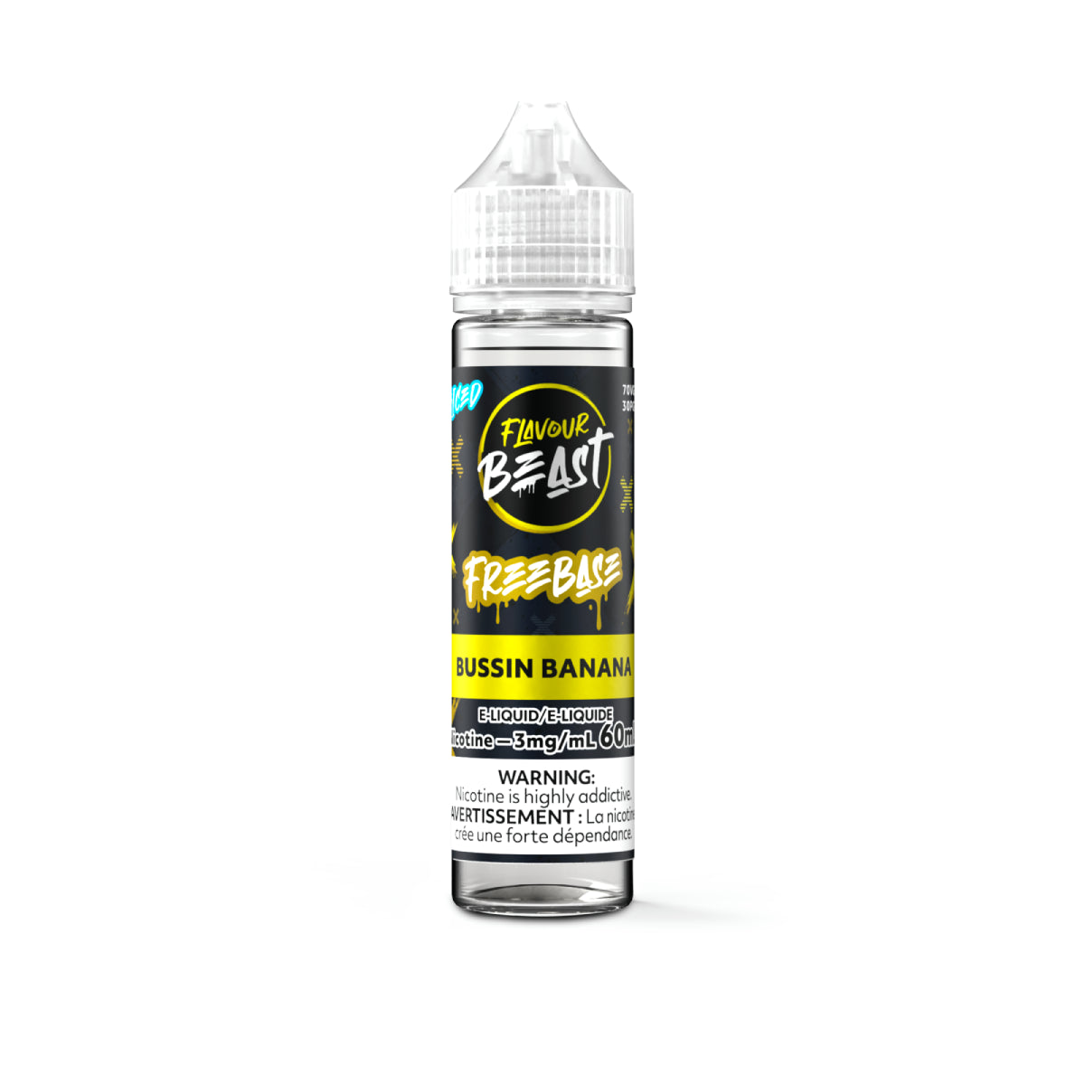 Flavour Beast E-Liquid - Bussin' Banana Iced