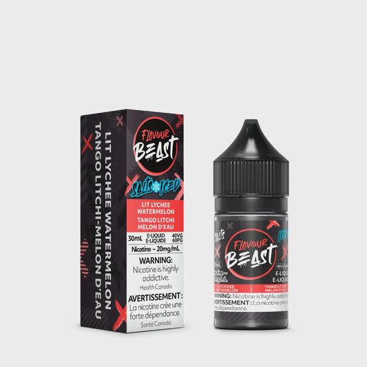 Flavour Beast SALTS - Lit Lychee Watermelon Iced