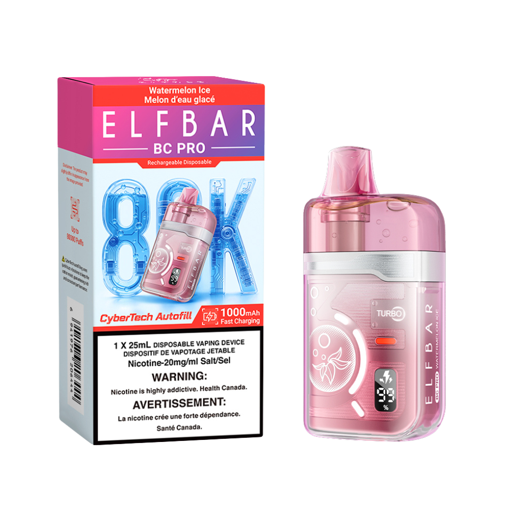 Elf Bar BC Pro 80K Disposable Vape - Watermelon ice