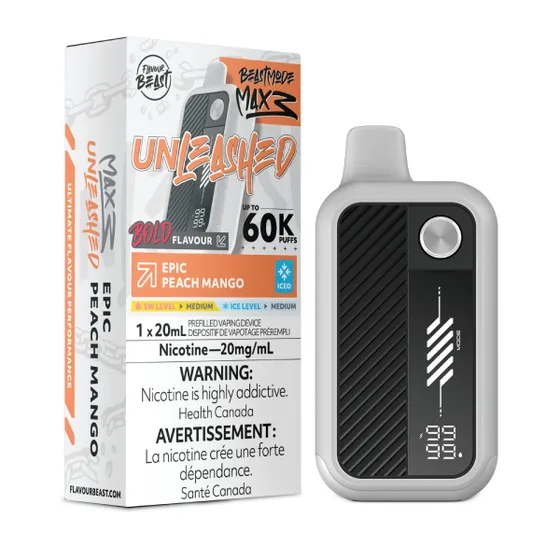Flavour Beast Beast Mode Max 3 - Epic Peach Mango Iced