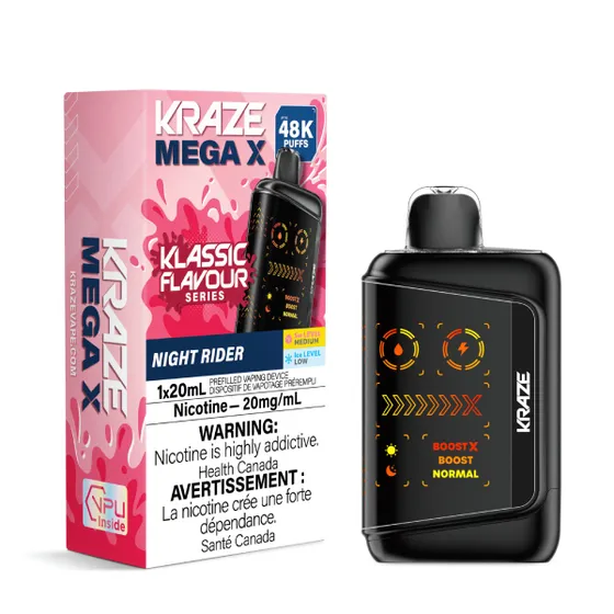 Kraze Mega X - Night Rider