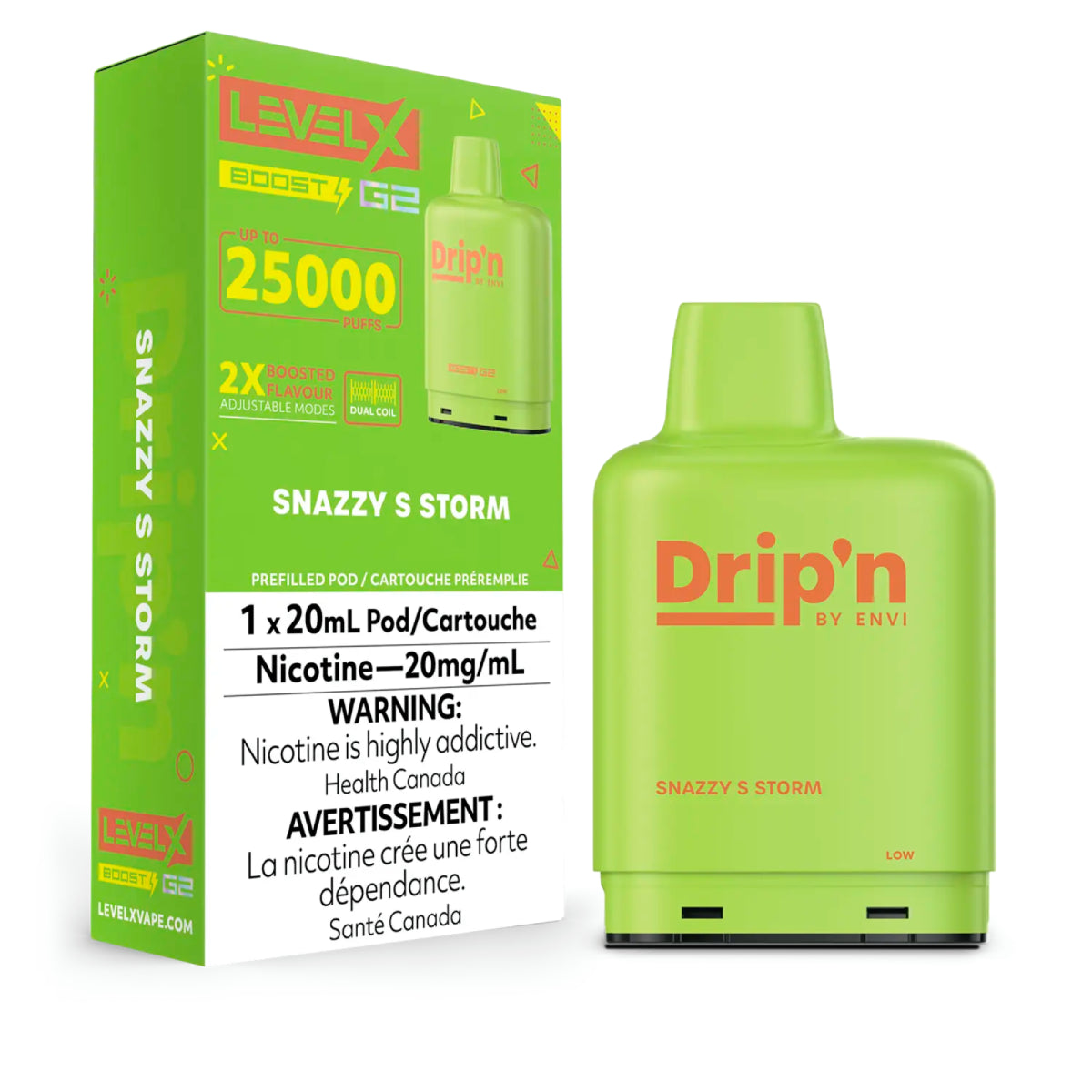 Level X Boost - Drip'n - Snazzy S Storm Pods