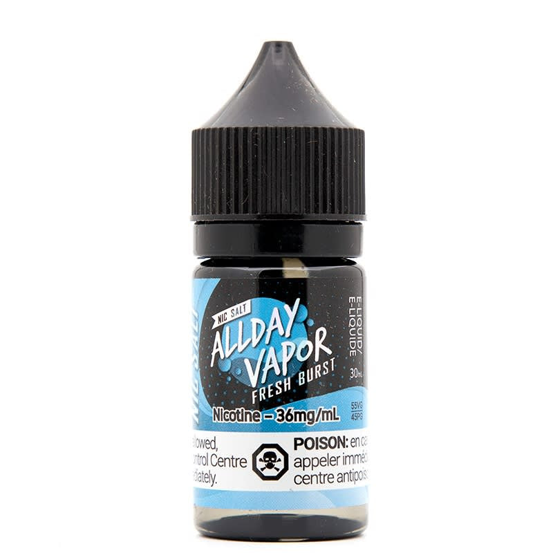ALLDAY Vapor - Fresh Burst SALTS - 30mL