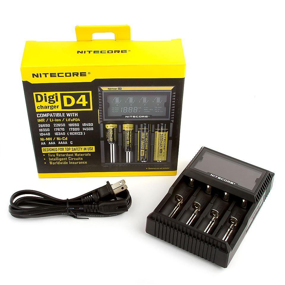 Nitecore D4 Charger The Vape Store Nitecore D4 Charger The Vape Store