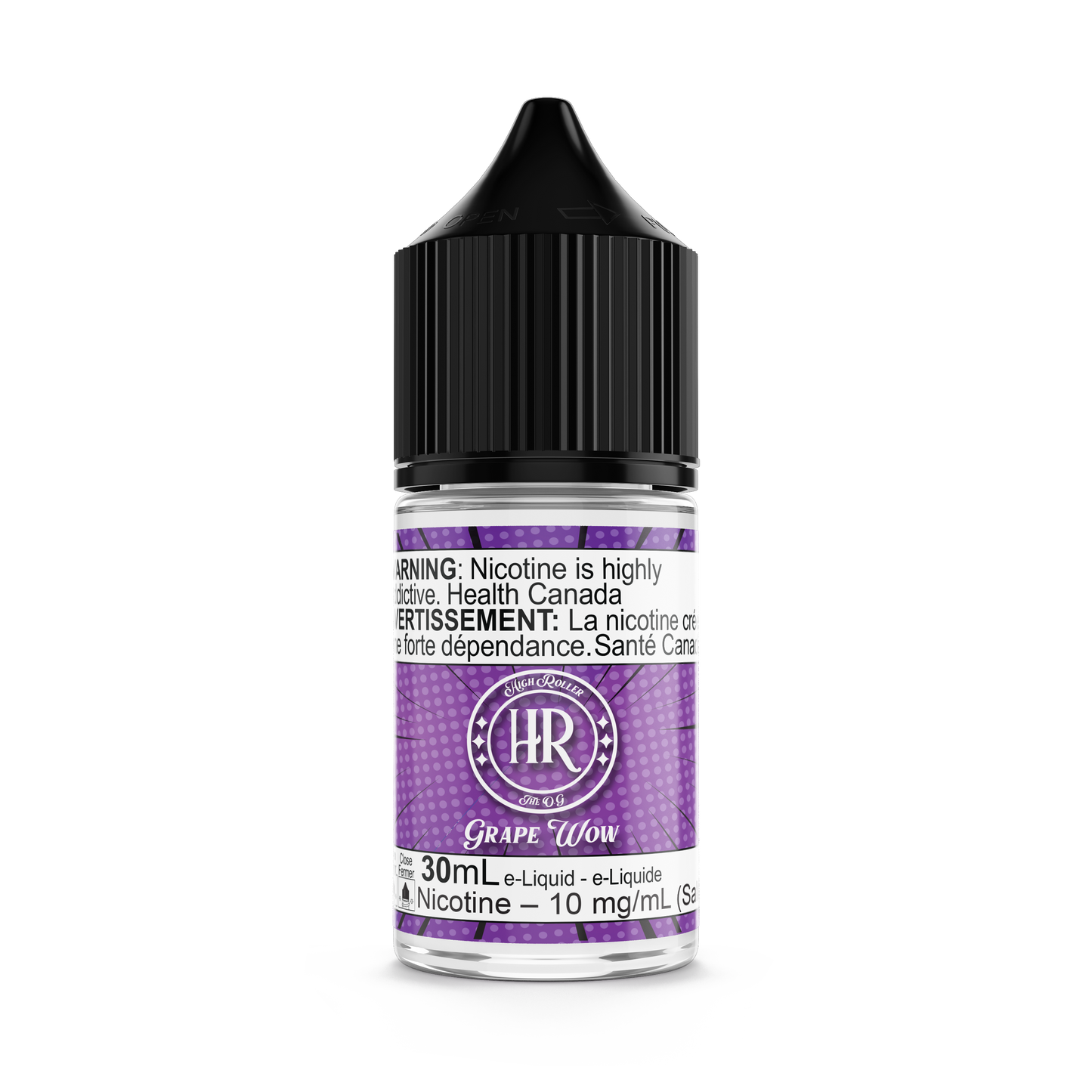 High Roller - Grape Wow SALTS - 30mL
