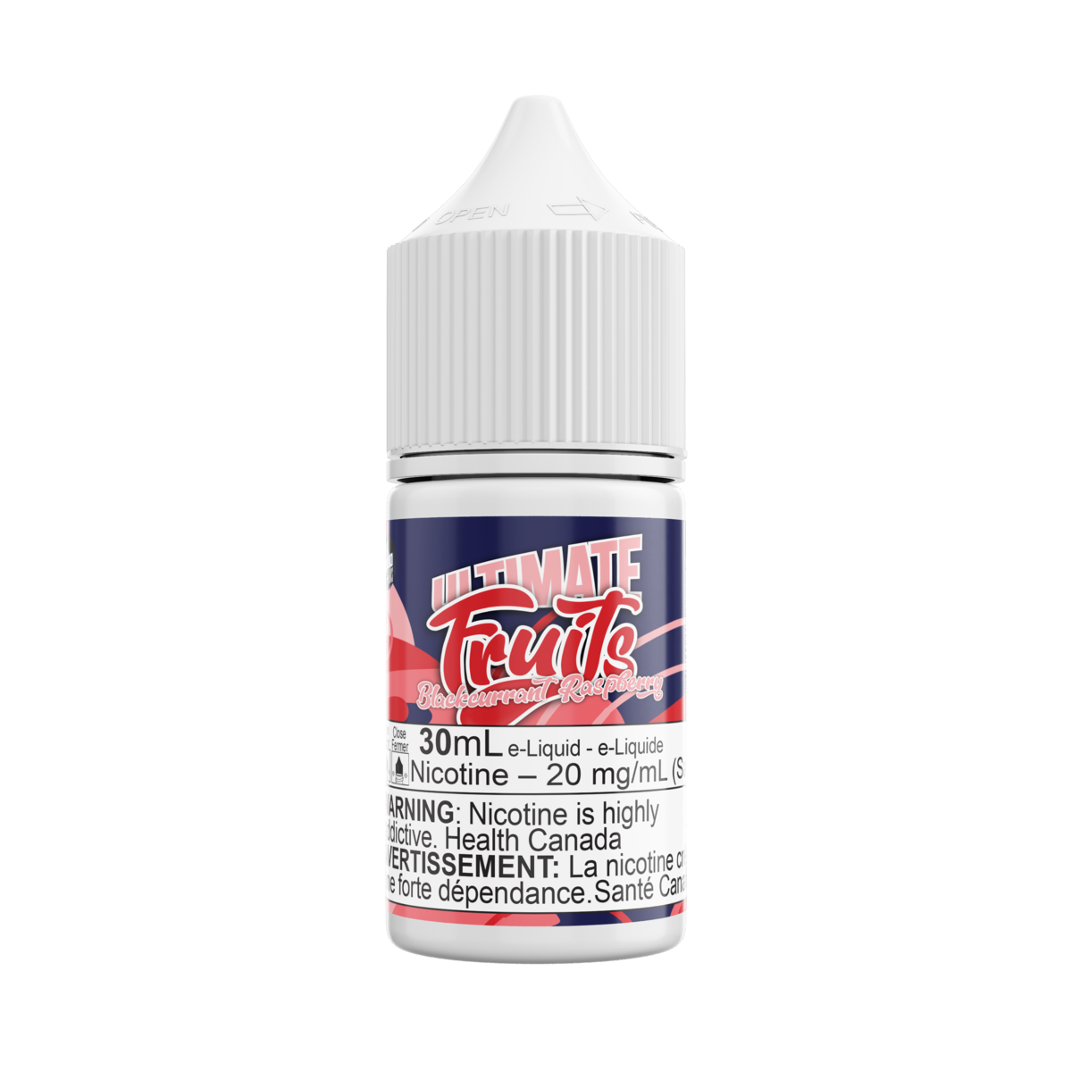 Ultimate Fruits - Blackcurrant Raspberry SALTS - 30mL