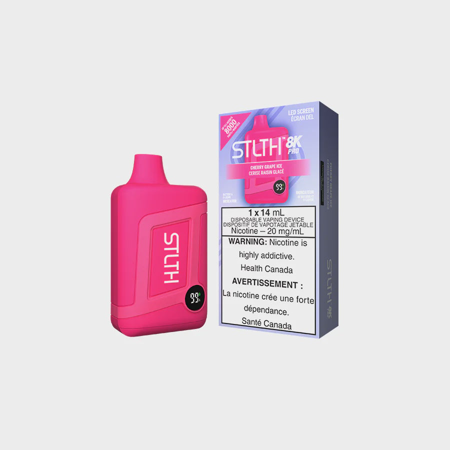STLTH 8K PRO - Cherry Grape Ice - Ontario