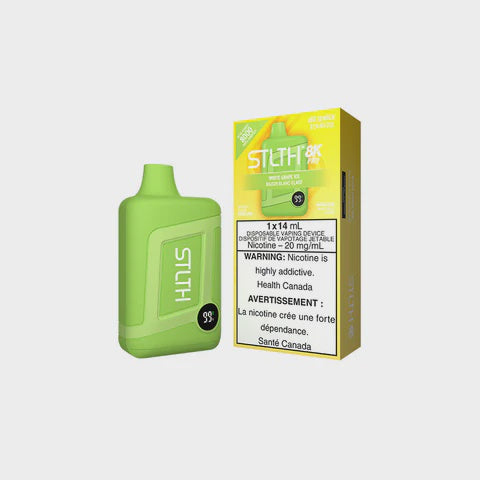 STLTH 8K PRO - White Grape Ice - Ontario