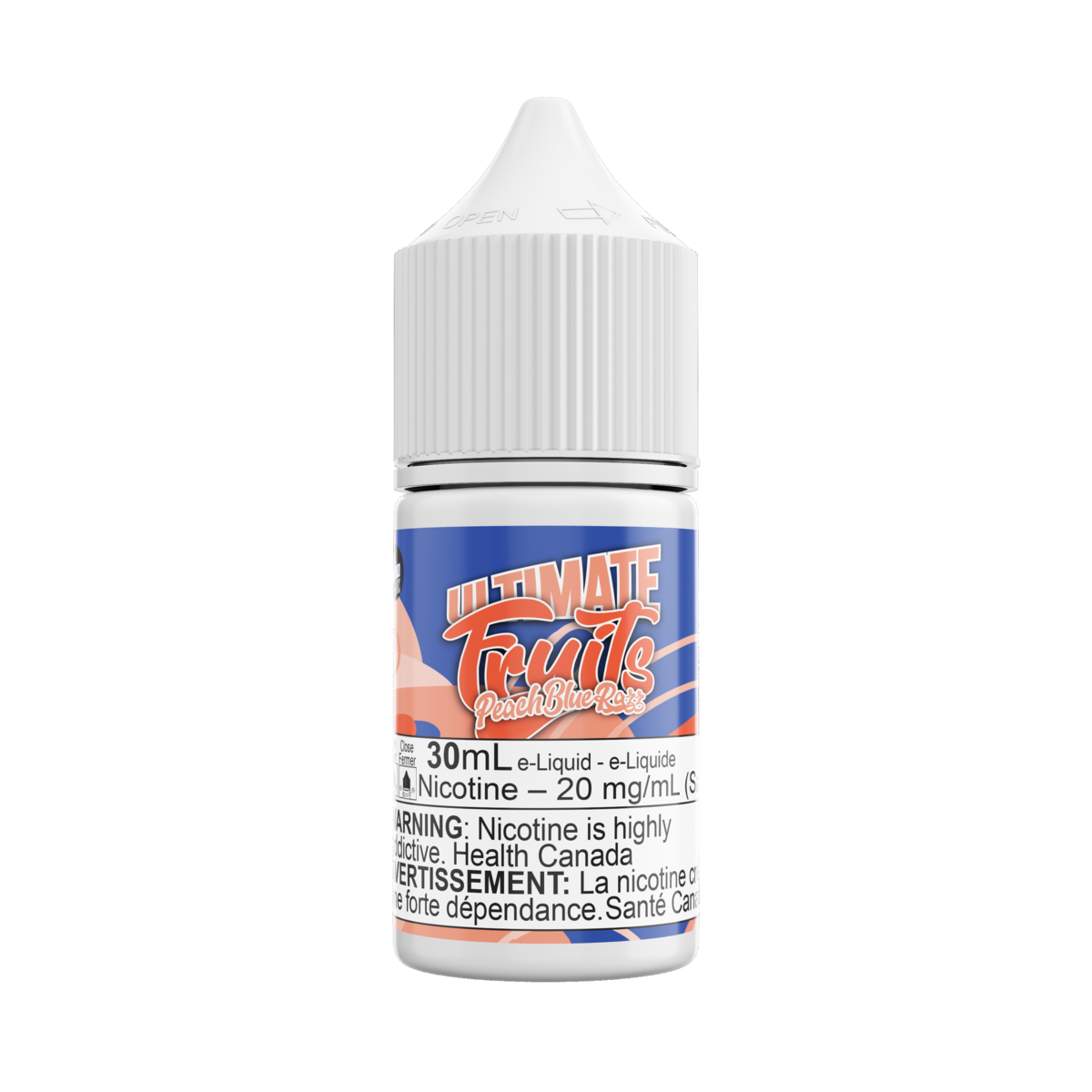 Ultimate Fruits - Peach Blue Razz SALTS - 30mL