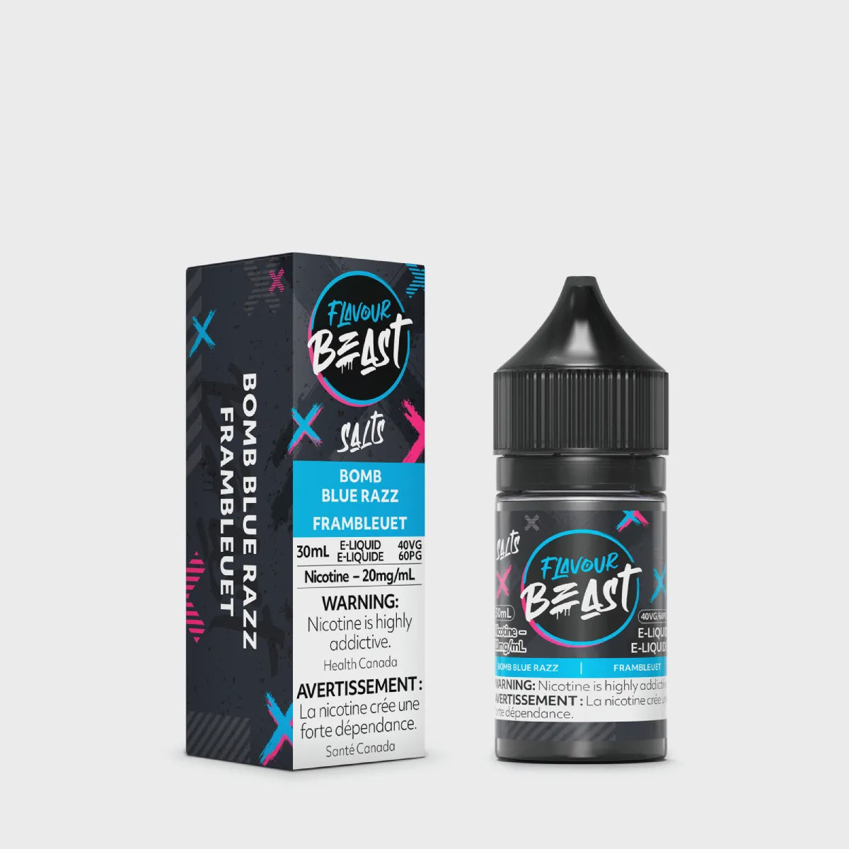 Flavour Beast E-Liquid - Bomb Blue Razz