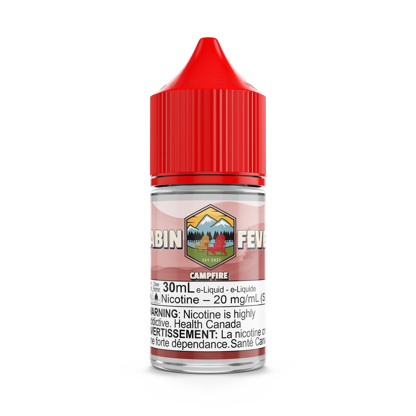 Cabin Fever - Campfire SALTS - 30mL