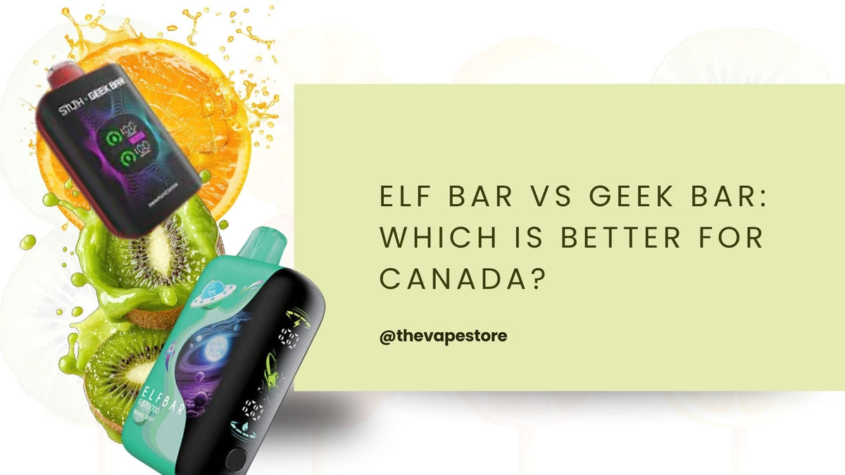 eleaf vs geek bar Elf Bar: Which Is Better for Canada? – The Vape Store Color:[Z 5 Tank] Twilight Blue GeekVape Vape Kits Vaping in Airports: Can