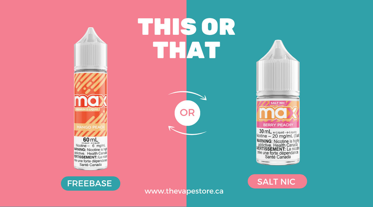 Salt Nic vs Freebase: What’s the Difference & Which Is Right for You?