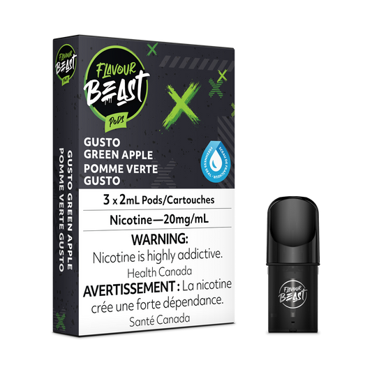 Flavour Beast - Gusto Green Apple Pods