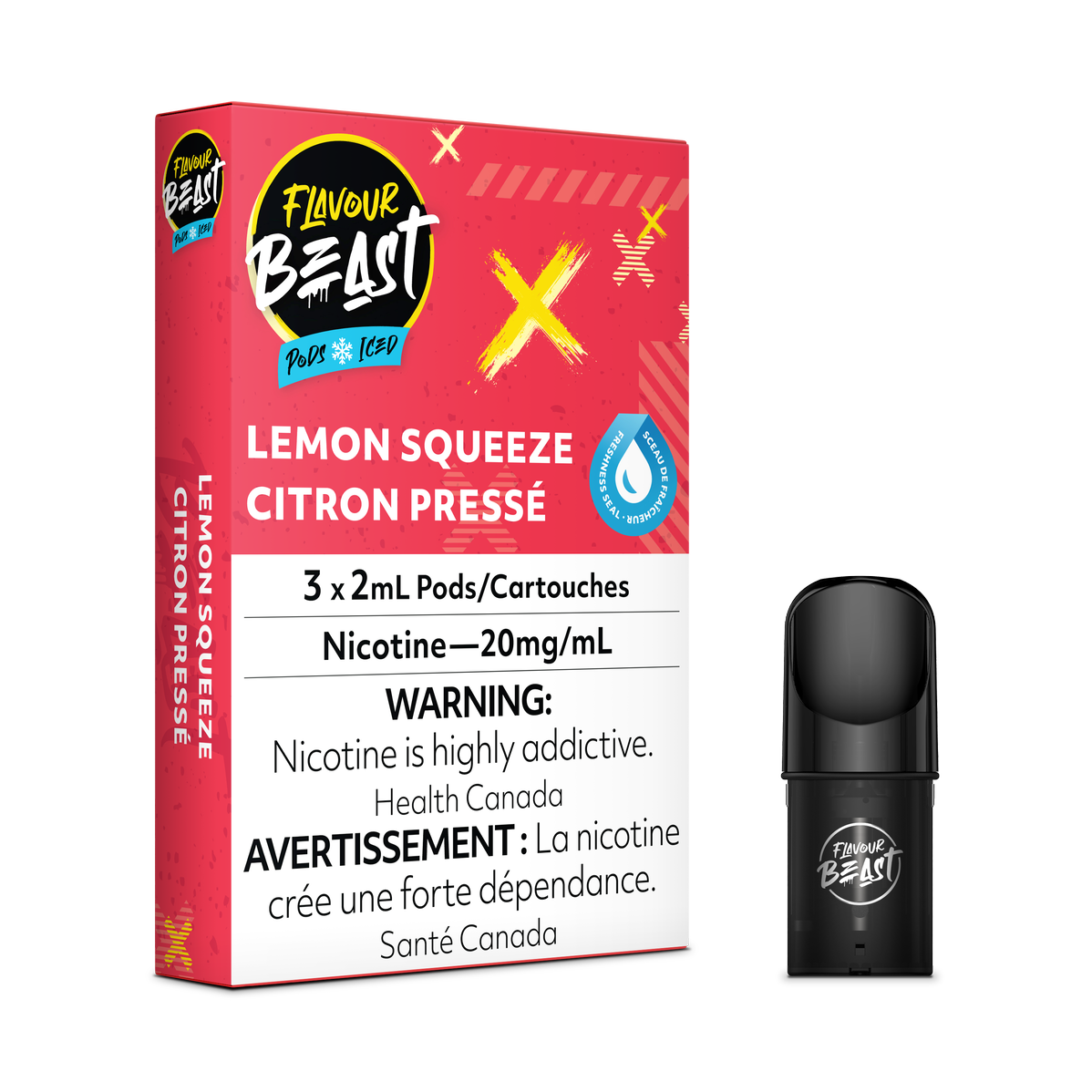 Flavour Beast - Lemon Squeeze Iced Pods