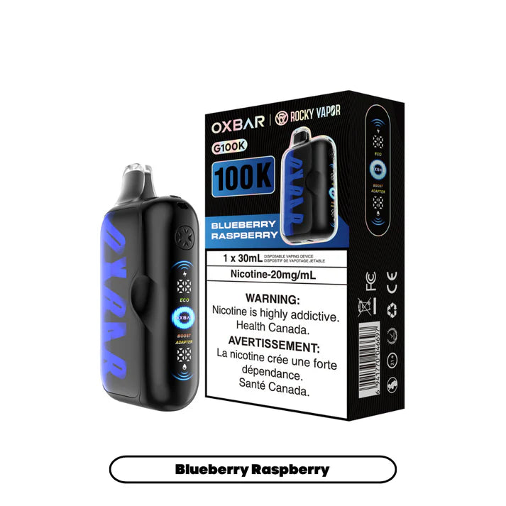 Rocky Vapor Oxbar G100K - Blue Raspberry