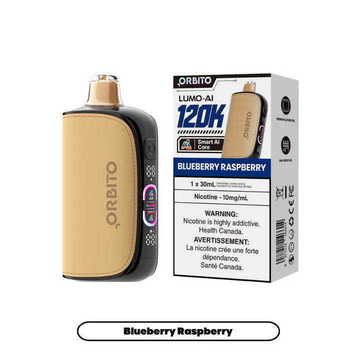Orbito Lumo AI 120K - Blueberry Raspberry (10mg)