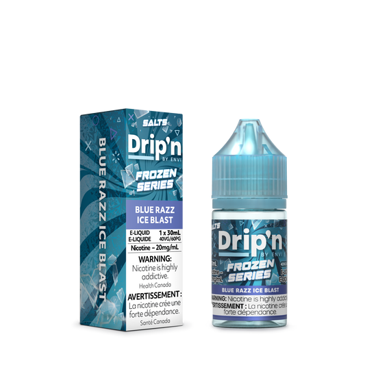 Drip'n E-Liquid - Frozen Series - Blue Razz Ice Blast