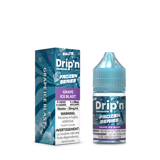 Drip'n E-Liquid - Frozen Series - Grape Ice Blast