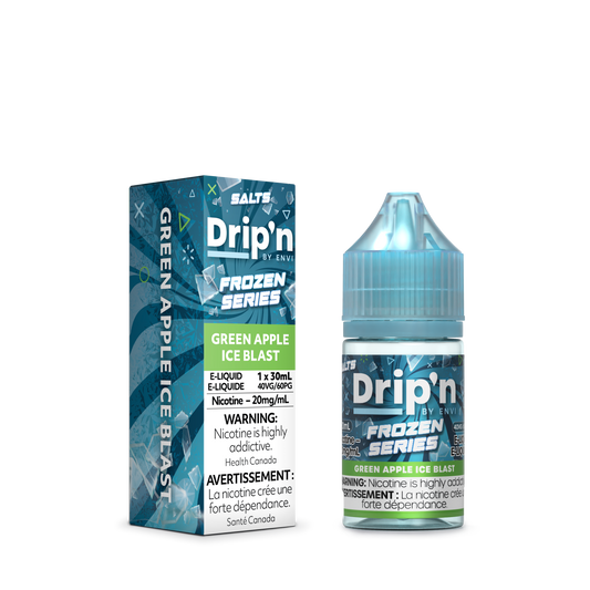 Drip'n E-Liquid - Frozen Series - Green Apple Ice Blast