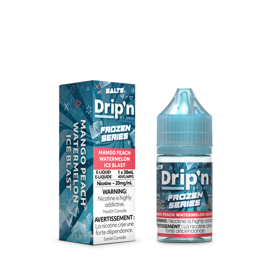 Drip'n E-Liquid - Frozen Series - Mango Peach Watermelon Ice Blast