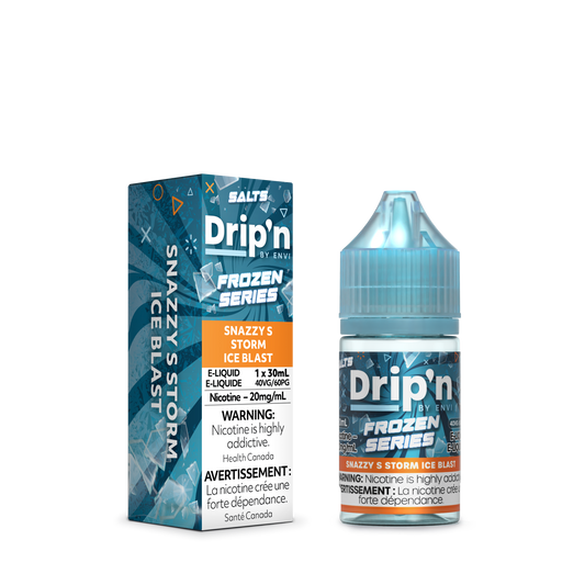 Drip'n E-Liquid - Frozen Series - Snazzy S Storm Ice Blast