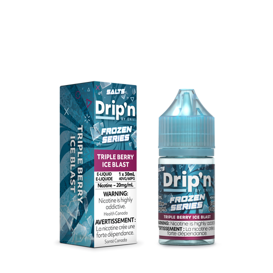 Drip'n E-Liquid - Frozen Series - Triple Berry Ice Blast