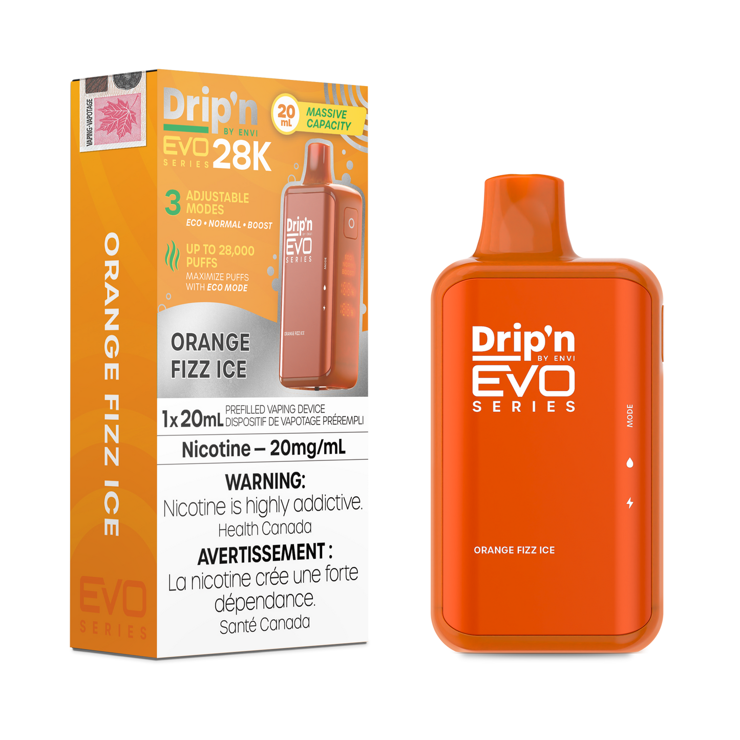 Drip'n EVO 28K - Orange Fizz Ice