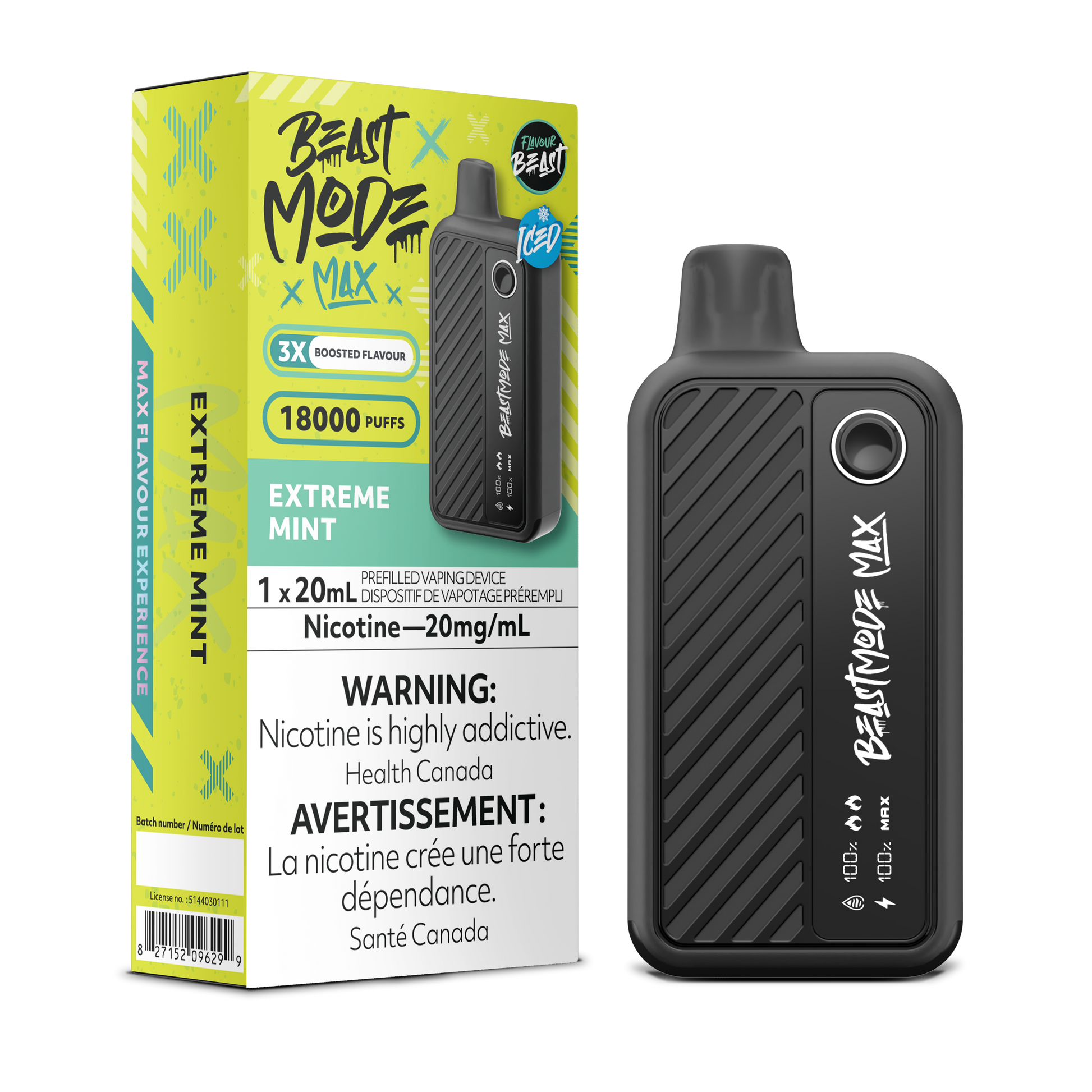 Flavour Beast Beast Mode Max Extreme Mint | The Vape Store Flavour Beast Beast Mode Max Extreme Mint | The Vape Store