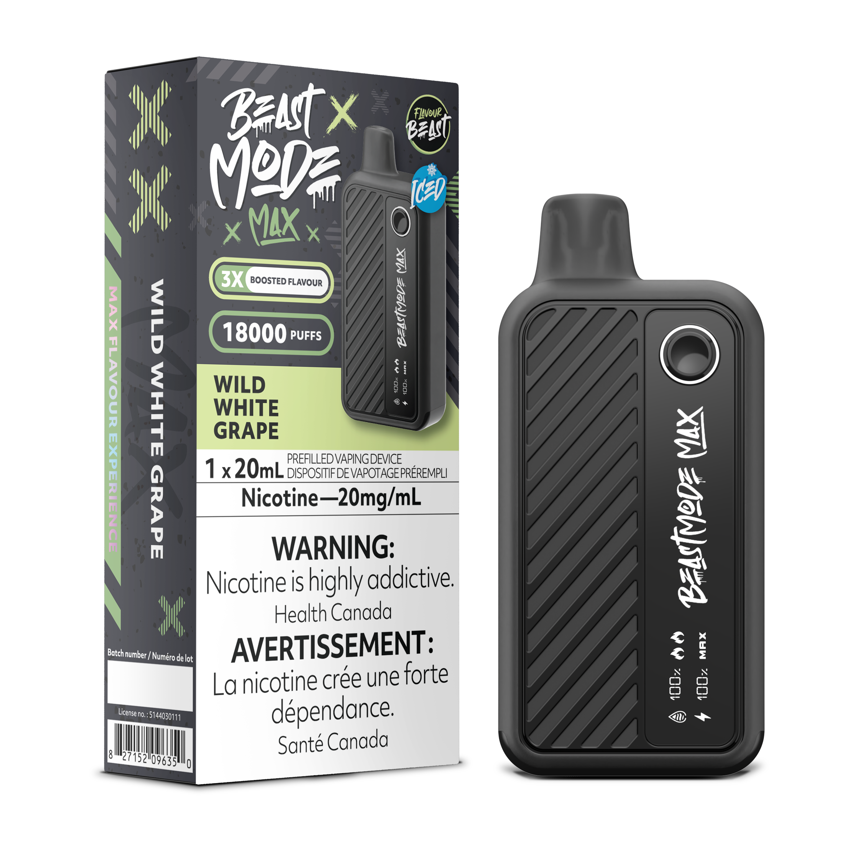 Flavour Beast Beast Mode Max disposable vape with bold flavour, smooth draw, and sleek modern design built for long-lasting, high-performance vaping.