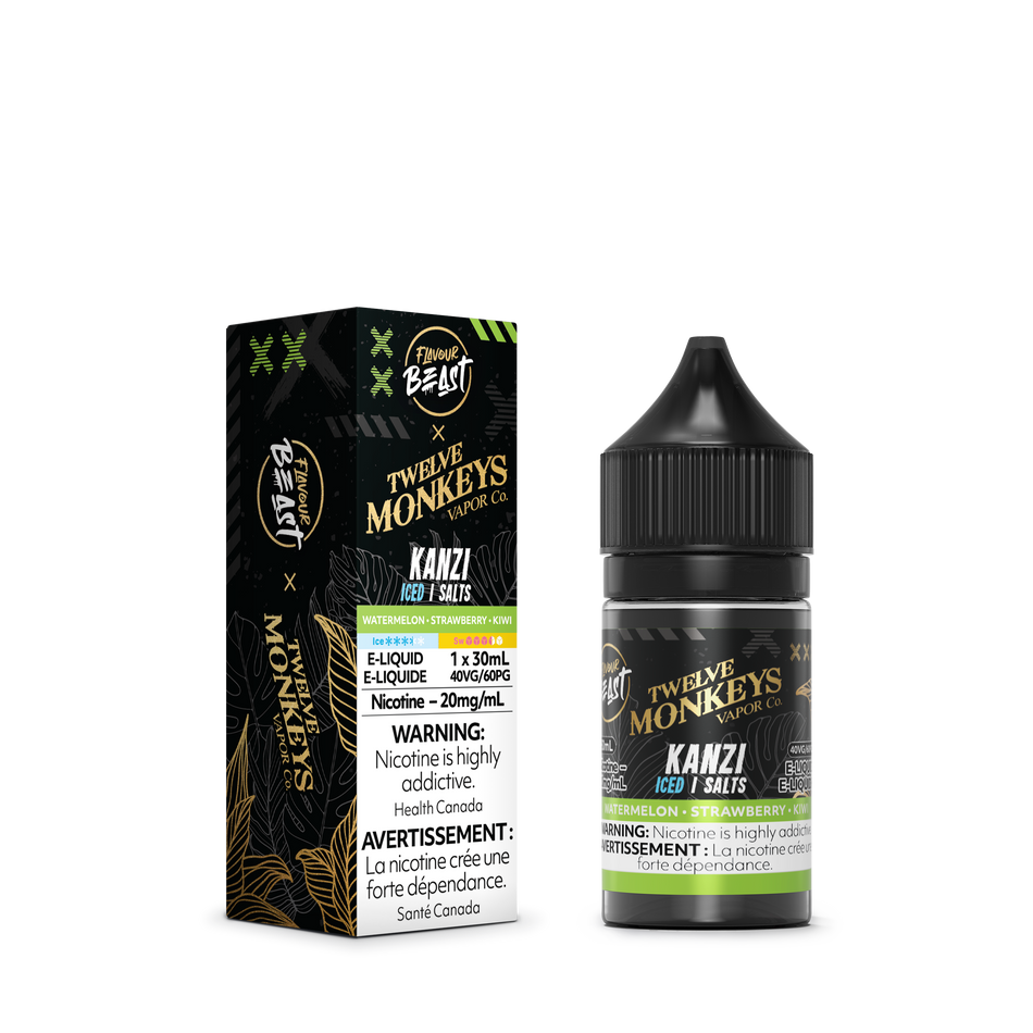 Flavour Beast Kanzi Iced Salts 30mL salt nicotine e-liquid bottle