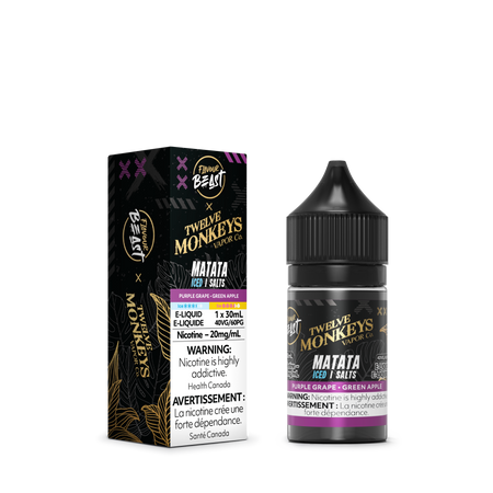 Flavour Beast Matata Iced Salts 30mL salt nicotine e-liquid bottle