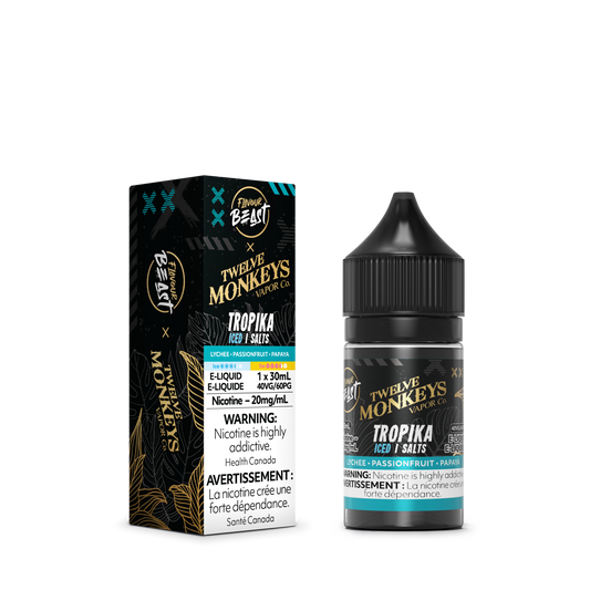 Flavour Beast x Twelve Monkeys SALTS - Tropika Iced