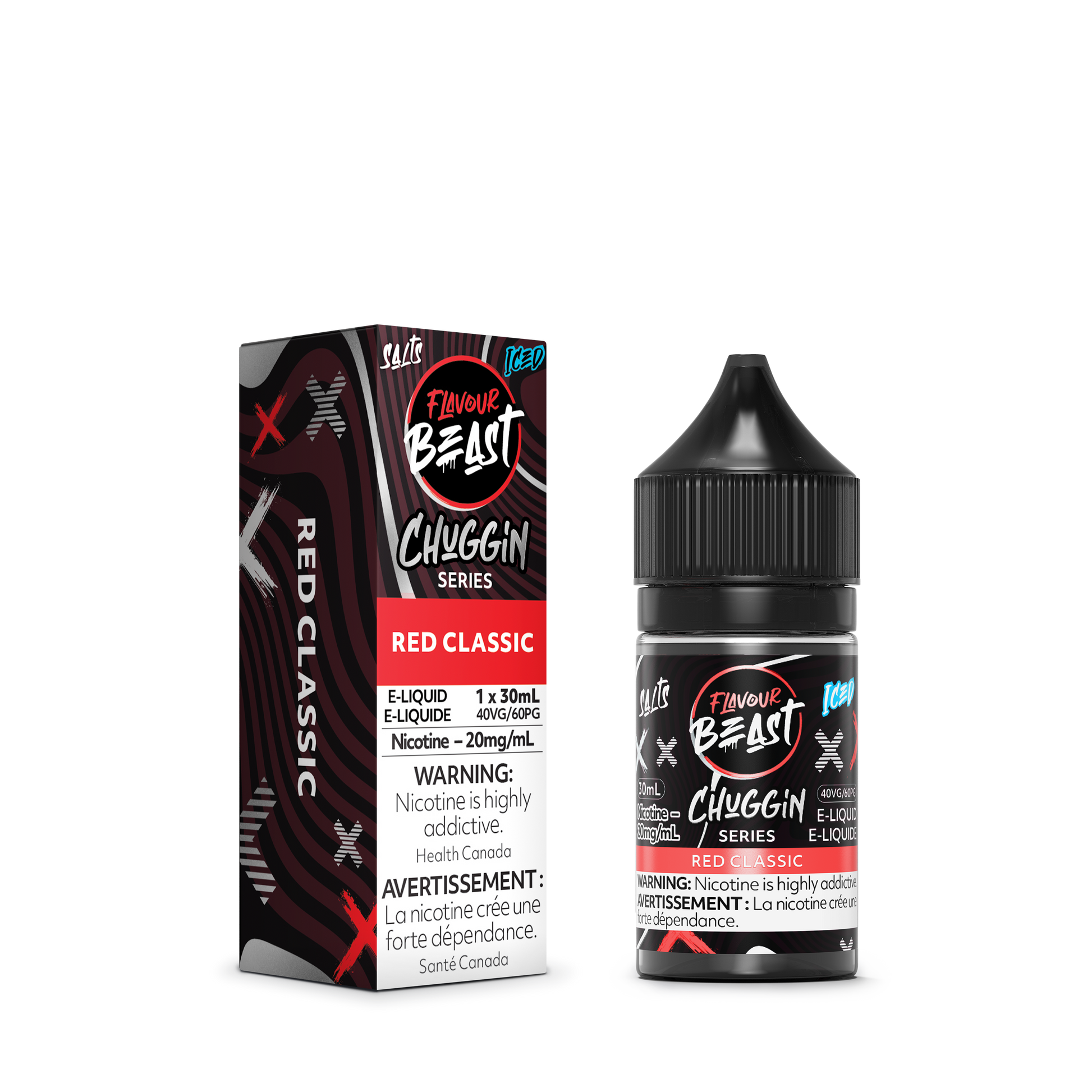 Flavour Beast Red Classic Salts | Chuggin' Series 30mL The Vape Store Flavour Beast Red Classic Salts | Chuggin' Series 30mL The Vape Store