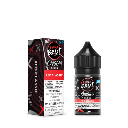 Flavour Beast E-Liquid - Chuggin' Series - Red Classic Ice