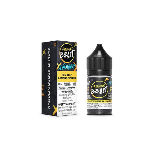 Flavour Beast E-Liquid - Blastin Banana Mango Iced
