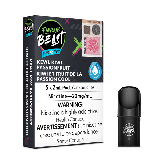 Flavour Beast - Kewl Kiwi Passionfruit Pods