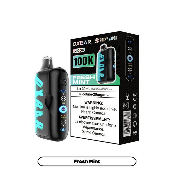Rocky Vapor Oxbar G100K - Fresh Mint