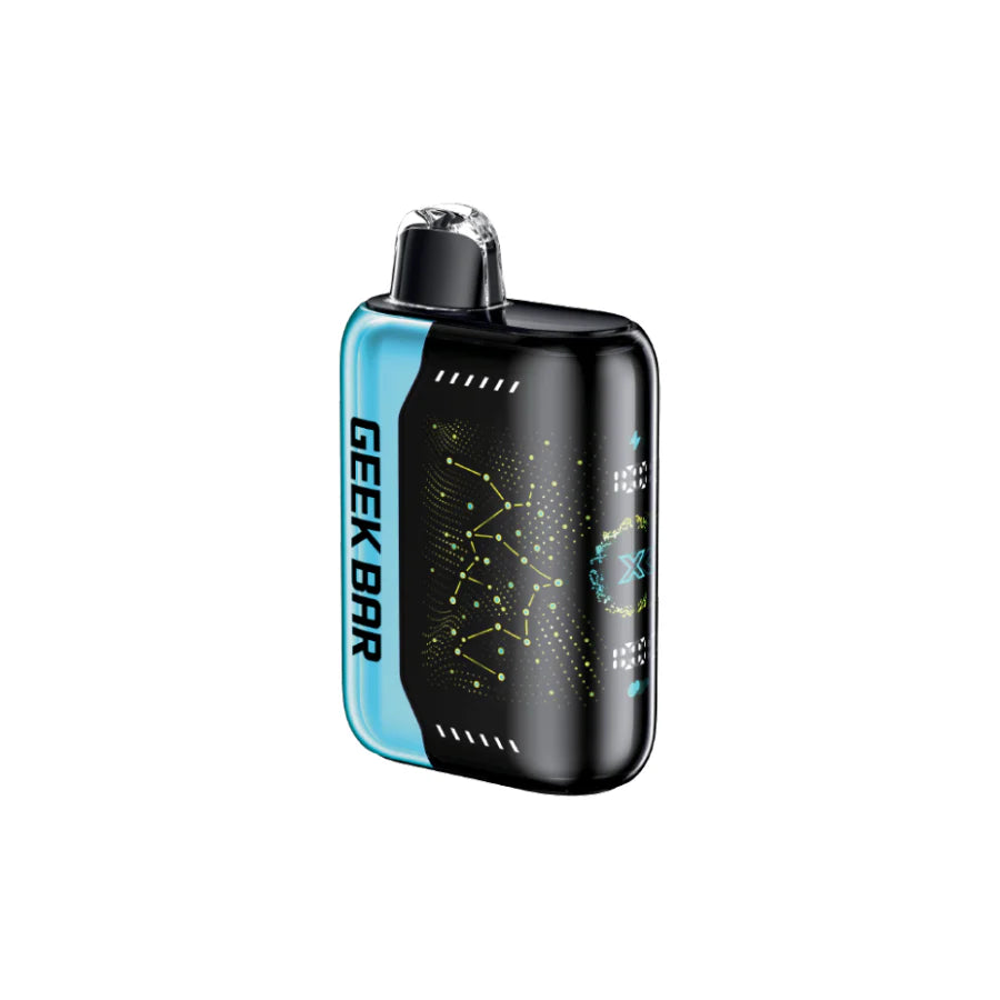 Geek Bar Pulse X disposable vape. Up to 25,000 puffs per disposable, Mesh coil for great flavour,  Adjustable airflow and two power modes
